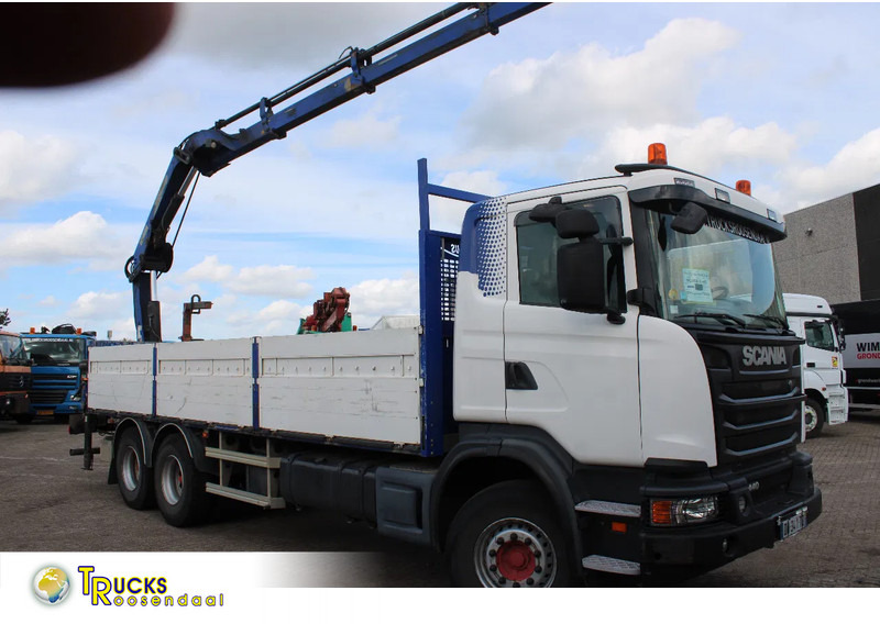 Scania G440 hiab 166-4 hipro + 6x4 + manual - Crane truck: picture 1 Scania G440 hiab 166-4 hipro + 6x4 + manual - Crane truck: picture 1