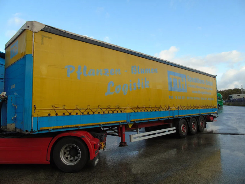 Schmitz Cargobull 3 AXLE SAF + DHOLLANDIA LOADLIFT + SLIDING ROOF - Curtainsider semi-trailer: picture 2 Schmitz Cargobull 3 AXLE SAF + DHOLLANDIA LOADLIFT + SLIDING ROOF - Curtainsider semi-trailer: picture 2