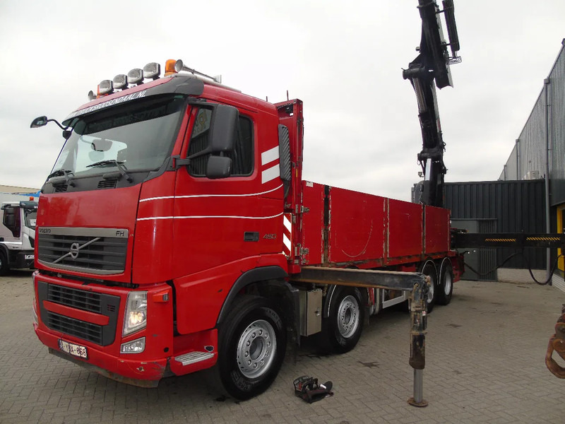 Volvo FH 12.460 + HIAB 700E-6 HI HIPRO + JIB 4X + 8X4 + EURO 5 + REMOTE - Crane truck: picture 2 Volvo FH 12.460 + HIAB 700E-6 HI HIPRO + JIB 4X + 8X4 + EURO 5 + REMOTE - Crane truck: picture 2