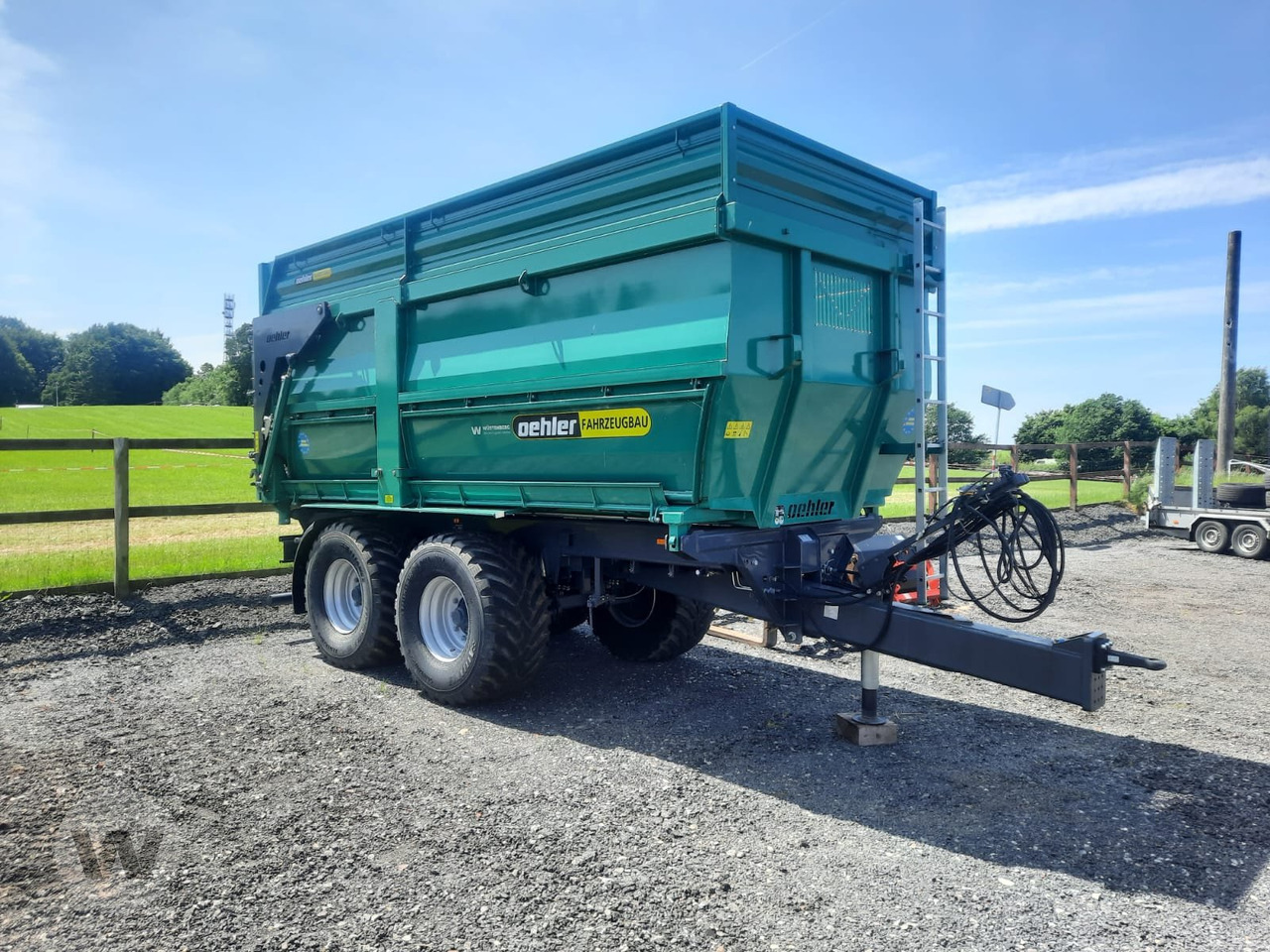 Oehler TMK 180 - Tipper trailer: picture 1 Oehler TMK 180 - Tipper trailer: picture 1