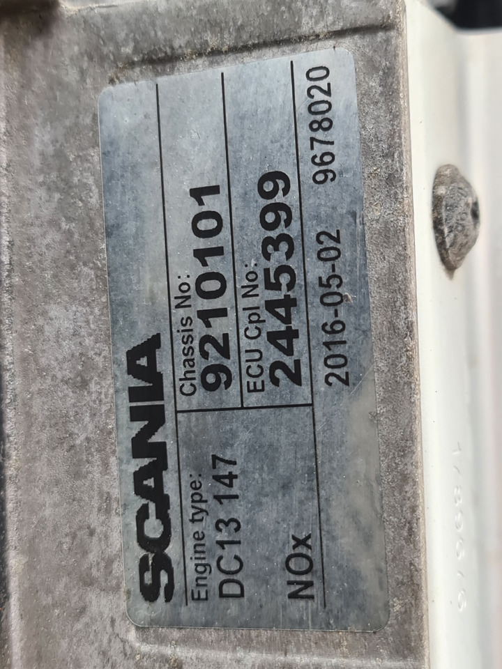 Engine SCANIA ENGINE / DC13 147 L01 450HP / EURO 6 / WORLDWIDE DELIVERY: picture 7 Engine SCANIA ENGINE / DC13 147 L01 450HP / EURO 6 / WORLDWIDE DELIVERY: picture 7