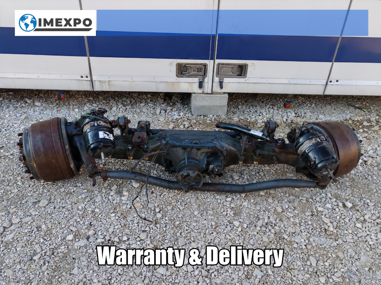 SCANIA P, R, G 4x4 6x6 / FRONT DRIVE AXLE / RP736 RATIO:1.35 / 2591676 - Front axle: picture 1 SCANIA P, R, G 4x4 6x6 / FRONT DRIVE AXLE / RP736 RATIO:1.35 / 2591676 - Front axle: picture 1