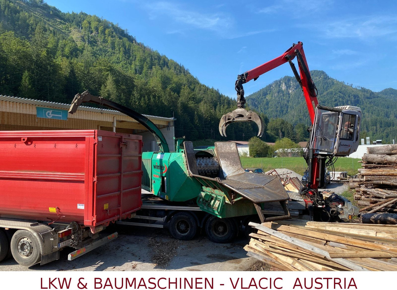 DAF CF85 Holzhackmaschine JENZ HEM 700 - Logging truck: picture 3 DAF CF85 Holzhackmaschine JENZ HEM 700 - Logging truck: picture 3