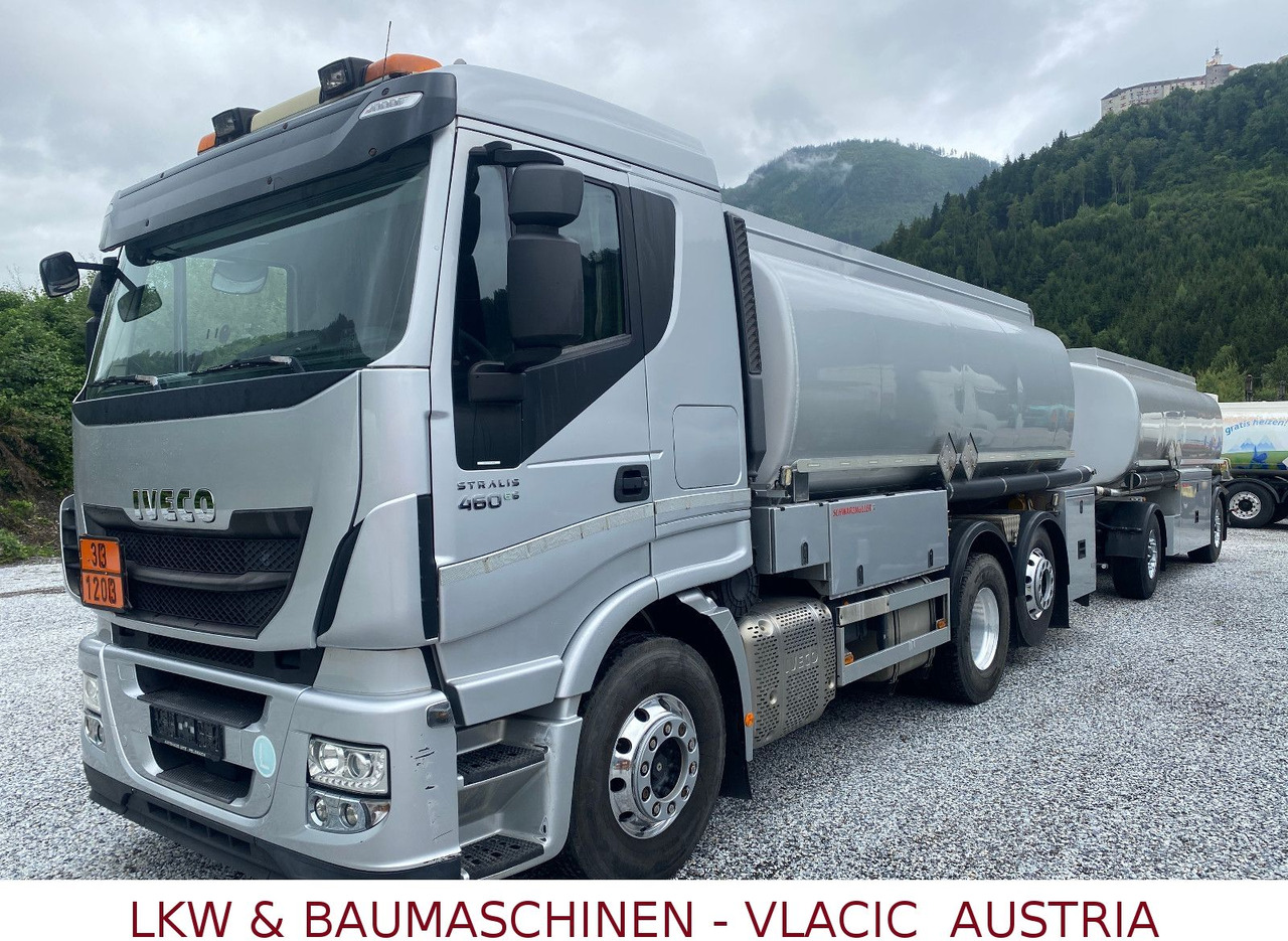 Iveco Stralis 460 Benz/Diesel Schwarzmüller-Kompletzug - Tanker truck: picture 1 Iveco Stralis 460 Benz/Diesel Schwarzmüller-Kompletzug - Tanker truck: picture 1