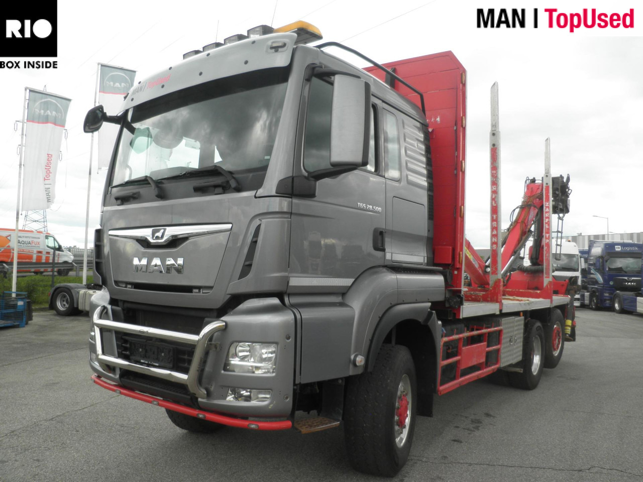 MAN TGS 28.500 6X4-4 BL - Logging truck: picture 1 MAN TGS 28.500 6X4-4 BL - Logging truck: picture 1