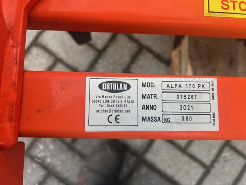 ORTOLAN ALFA 170 harrow - Soil tillage equipment: picture 3 ORTOLAN ALFA 170 harrow - Soil tillage equipment: picture 3