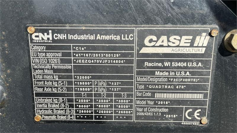 Case IH Quadtrac 470 CVX, med brede bånd og evt med komple - Farm tractor: picture 2 Case IH Quadtrac 470 CVX, med brede bånd og evt med komple - Farm tractor: picture 2