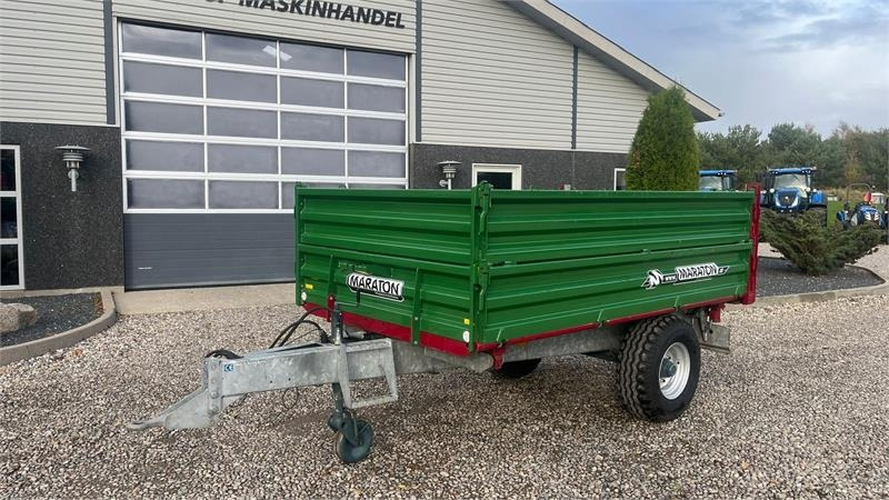 Maraton 3 vejstip med høje sider med bremser - Farm tipping trailer/ Dumper: picture 2 Maraton 3 vejstip med høje sider med bremser - Farm tipping trailer/ Dumper: picture 2