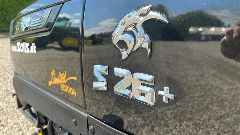 Municipal tractor Solis S26 Limited Edition i sort 6+2 Gearmaskine med Ser: picture 8
