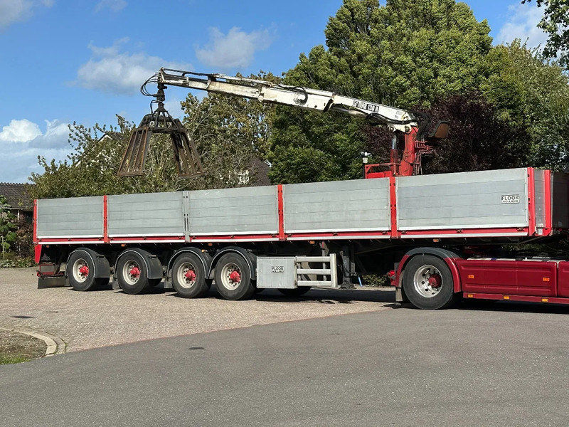 Floor 4 assen Hiab 130r KLEM - Dropside/ Flatbed semi-trailer: picture 1 Floor 4 assen Hiab 130r KLEM - Dropside/ Flatbed semi-trailer: picture 1