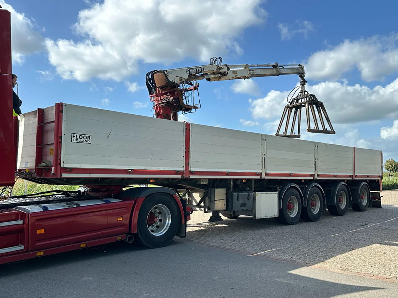 Floor 4 assen Hiab 130r KLEM - Dropside/ Flatbed semi-trailer: picture 3 Floor 4 assen Hiab 130r KLEM - Dropside/ Flatbed semi-trailer: picture 3