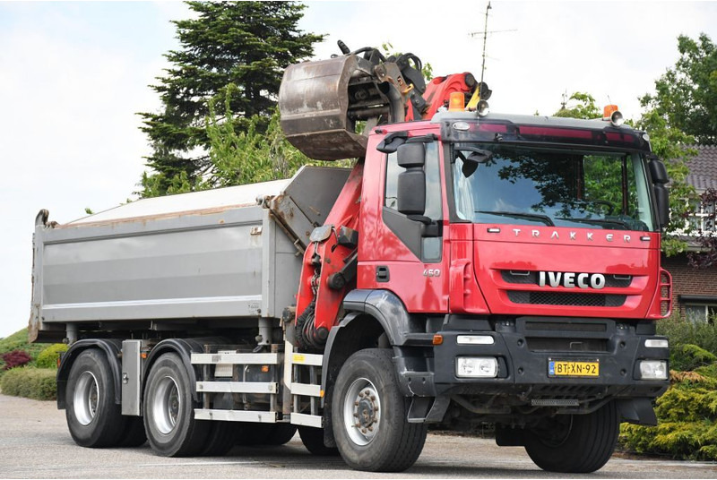 Iveco TRAKKER 450ps !!Z-KRAAN!!RADIO REMOTE!!3 SIDED TIPPER!!EURO5!! 10MM CHASSIS LIBIA!! - Tipper, Crane truck: picture 3 Iveco TRAKKER 450ps !!Z-KRAAN!!RADIO REMOTE!!3 SIDED TIPPER!!EURO5!! 10MM CHASSIS LIBIA!! - Tipper, Crane truck: picture 3
