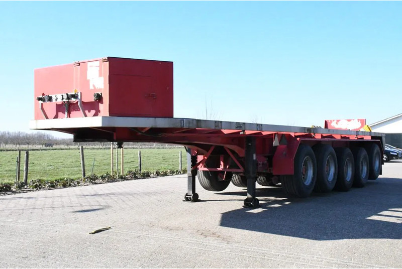 LUECK SPR75/5 5 achse BALLAST TRAILER 3x STEERAXLE!! - Dropside/ Flatbed semi-trailer: picture 2 LUECK SPR75/5 5 achse BALLAST TRAILER 3x STEERAXLE!! - Dropside/ Flatbed semi-trailer: picture 2
