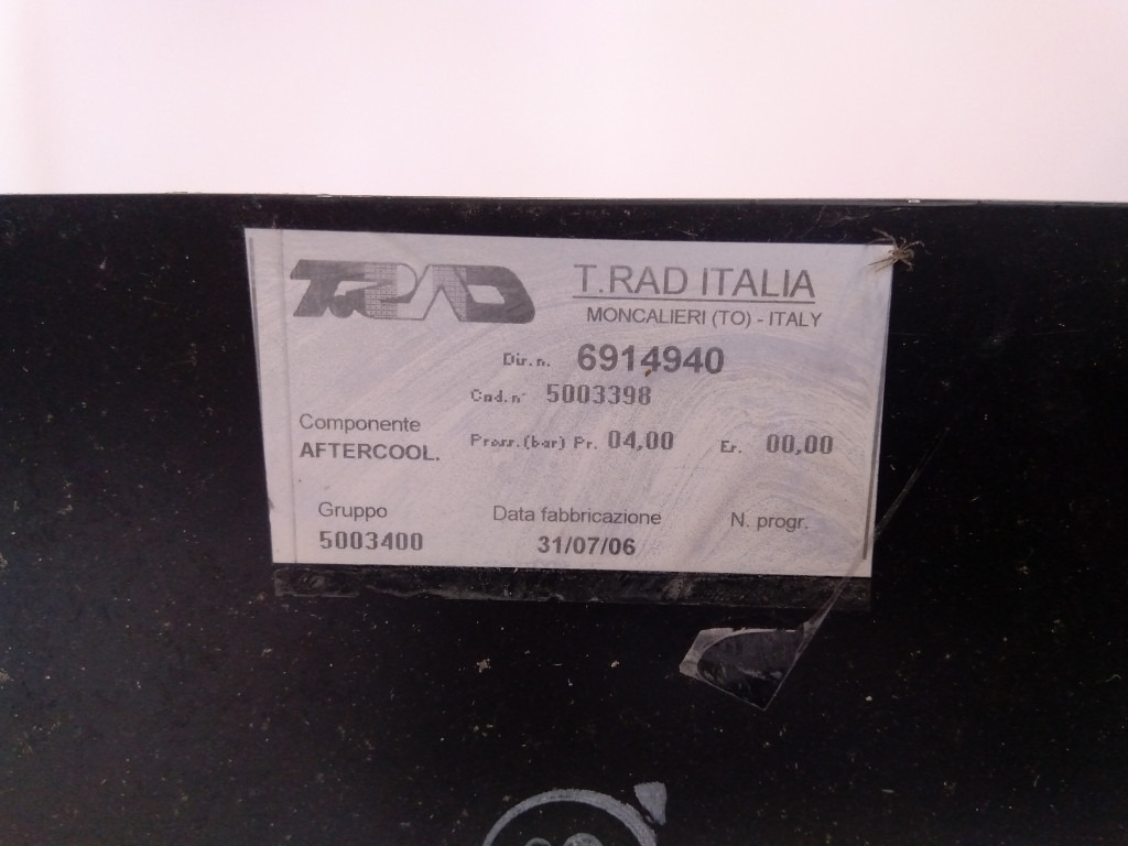 Case 6914940 - Intercooler for Construction machinery: picture 4 Case 6914940 - Intercooler for Construction machinery: picture 4