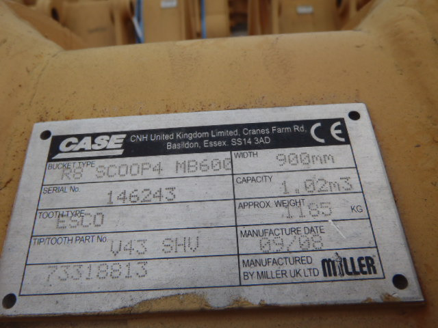 Case 73318813 - 84341331 - Bucket for Construction machinery: picture 1 Case 73318813 - 84341331 - Bucket for Construction machinery: picture 1