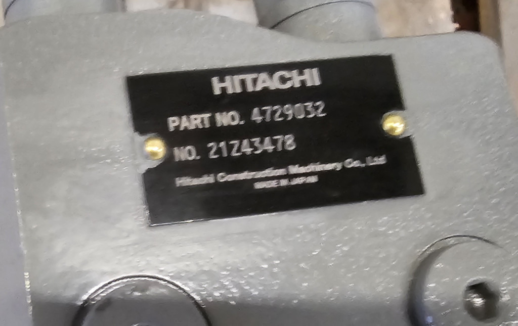 Hitachi 4729032 - Swing motor for Construction machinery: picture 3 Hitachi 4729032 - Swing motor for Construction machinery: picture 3