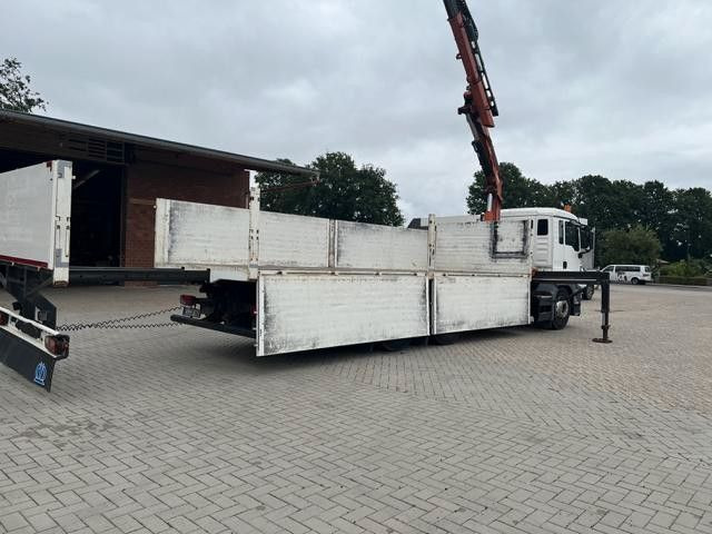 Dropside/ Flatbed truck, Crane truck MAN TGS26400-6x2 LL/ TEREX 165 - EA3: picture 6