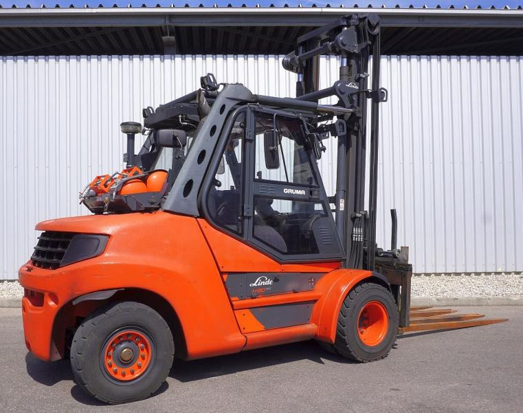 Linde H 80 T/900 EVO 396-03 - LPG forklift: picture 2 Linde H 80 T/900 EVO 396-03 - LPG forklift: picture 2