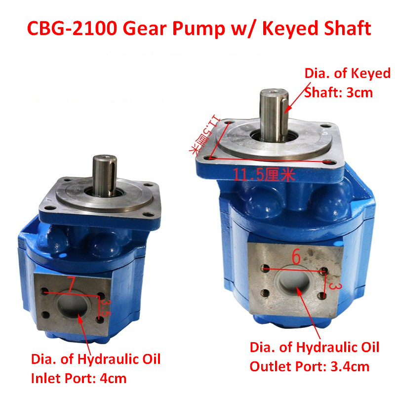New Hydraulic pump for Wheel loader Qingdao Promising Hydraulic Gear Pumps for China Loader: picture 11