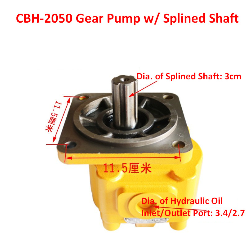 New Hydraulic pump for Wheel loader Qingdao Promising Hydraulic Gear Pumps for China Loader: picture 10