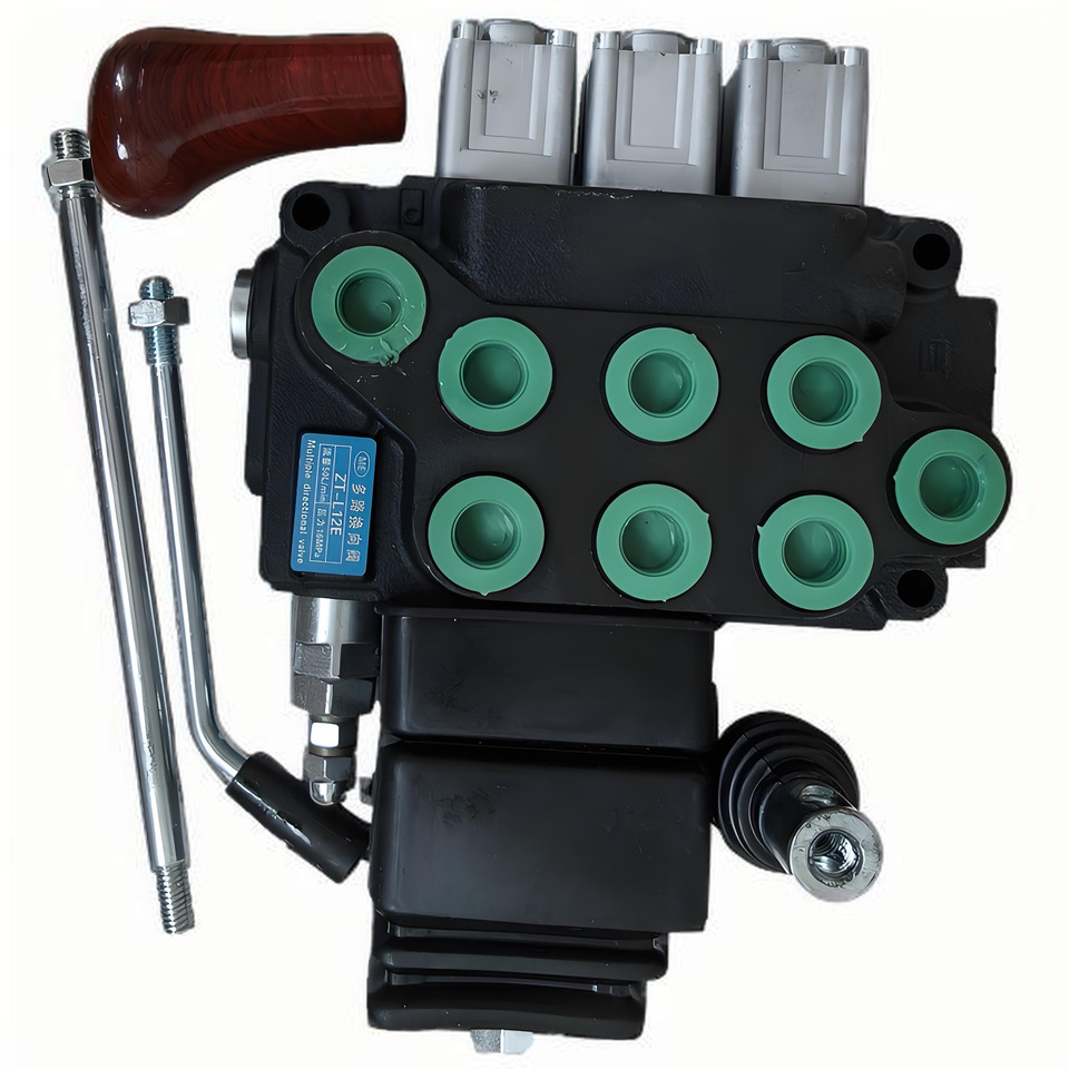 Qingdao Promising 2 Handle 3 Spool Monoblock Hydraulic Directional Control Valve for FLAND FL45 Loader - Spare parts for Wheel loader: picture 1 Qingdao Promising 2 Handle 3 Spool Monoblock Hydraulic Directional Control Valve for FLAND FL45 Loader - Spare parts for Wheel loader: picture 1
