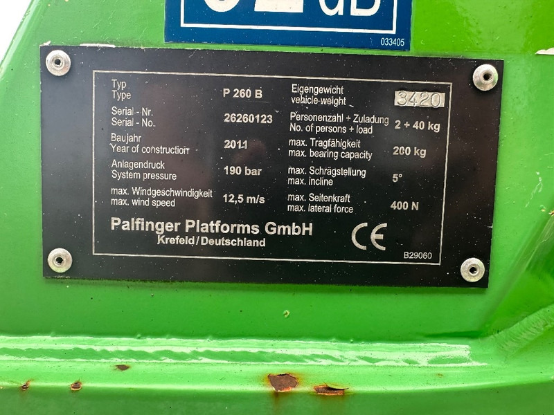 Palfinger P 260 B op Nissan Cabstar - Truck with aerial platform: picture 4 Palfinger P 260 B op Nissan Cabstar - Truck with aerial platform: picture 4