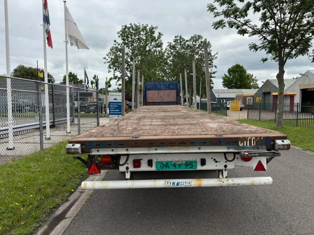 Krone SD Flatbed met rongen 41 ton standard chassis - Dropside/ Flatbed semi-trailer: picture 5 Krone SD Flatbed met rongen 41 ton standard chassis - Dropside/ Flatbed semi-trailer: picture 5