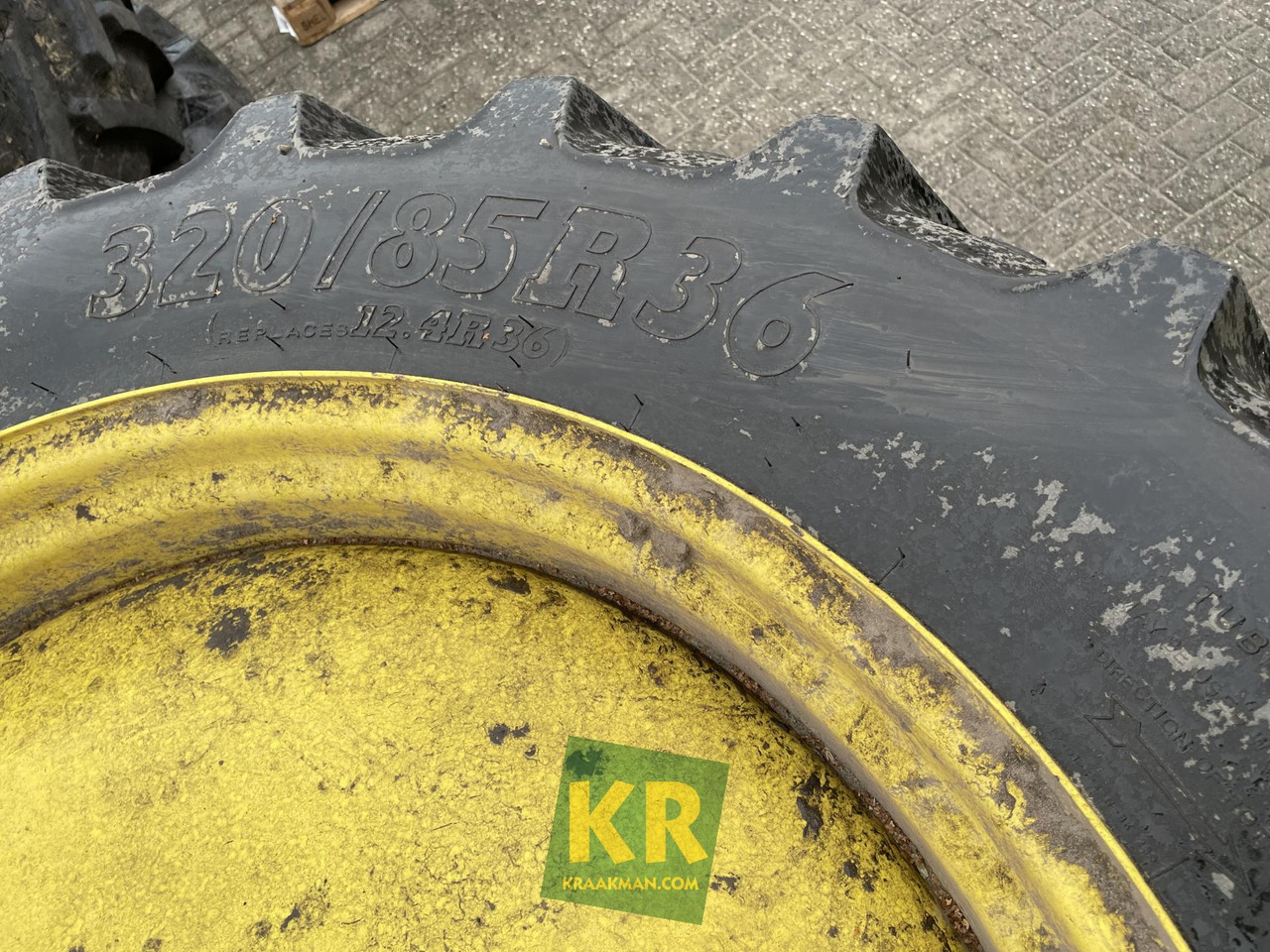 BKT BKT 320/85R36 op velg - Wheel and tire package for Agricultural machinery: picture 5 BKT BKT 320/85R36 op velg - Wheel and tire package for Agricultural machinery: picture 5