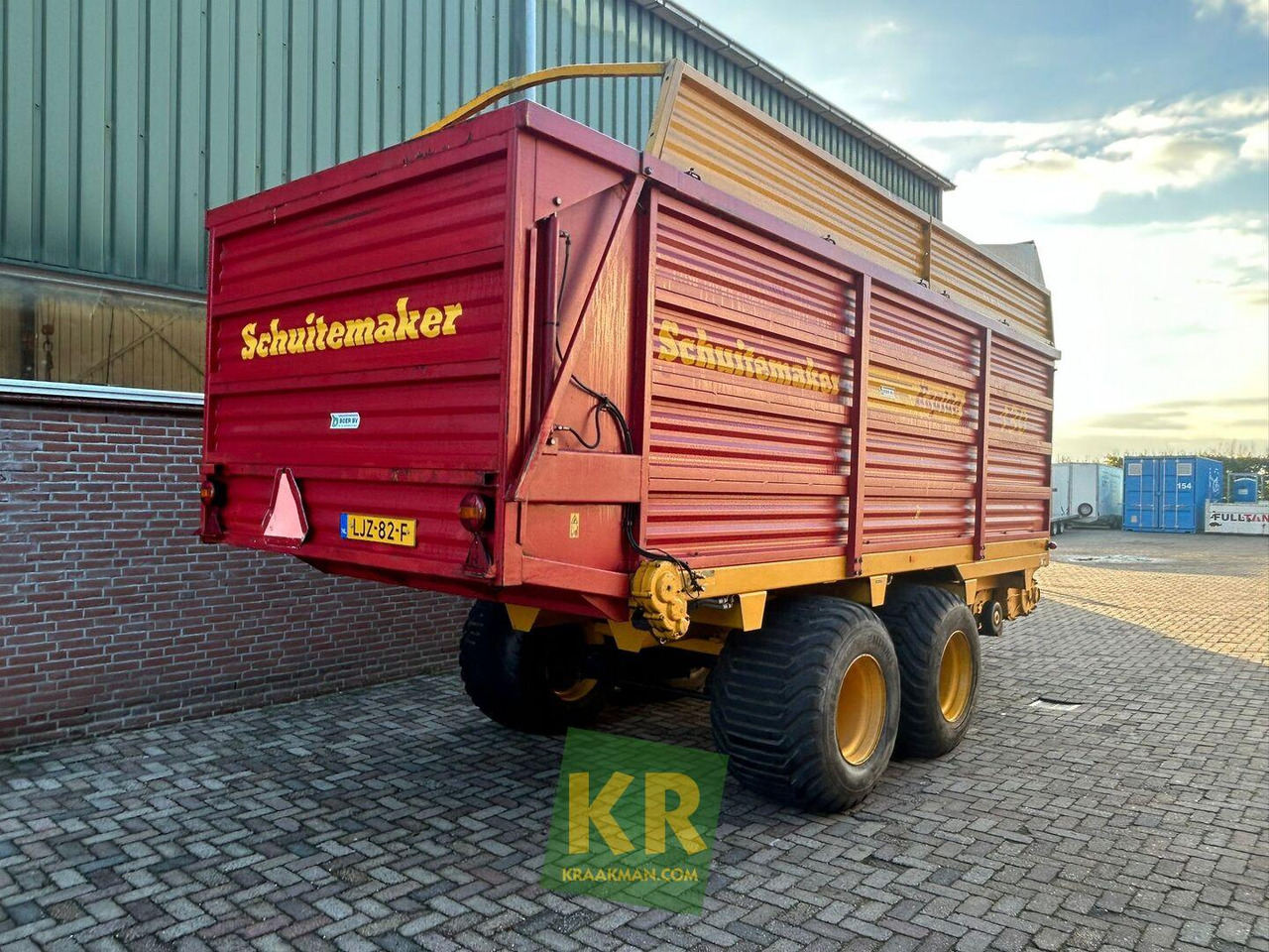 Self-loading wagon RAPIDE 130 opraapwagen Schuitemaker: picture 6