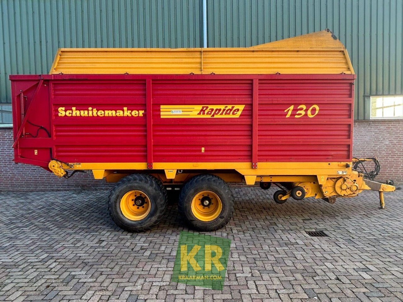 Self-loading wagon RAPIDE 130 opraapwagen Schuitemaker: picture 10