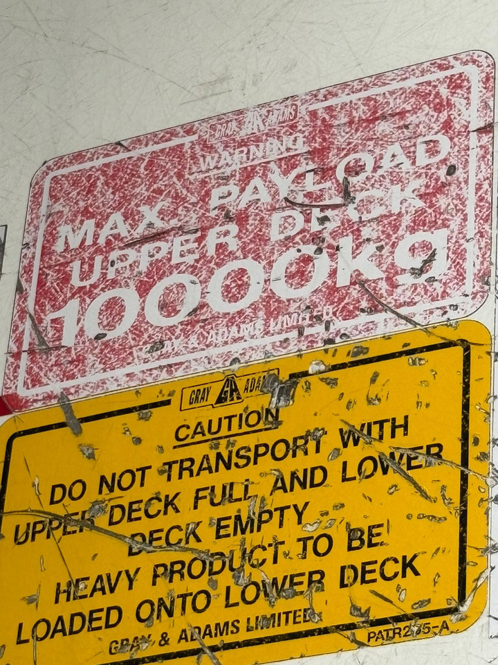 Refrigerator semi-trailer Gray and Adams 2010 Vector 1850 – D12: picture 15 Refrigerator semi-trailer Gray and Adams 2010 Vector 1850 – D12: picture 15