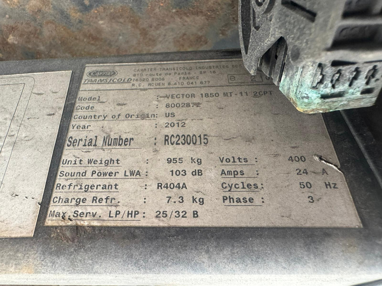 Gray and Adams 2012 Vector 1850 MT – 4832 - Refrigerator semi-trailer: picture 5 Gray and Adams 2012 Vector 1850 MT – 4832 - Refrigerator semi-trailer: picture 5