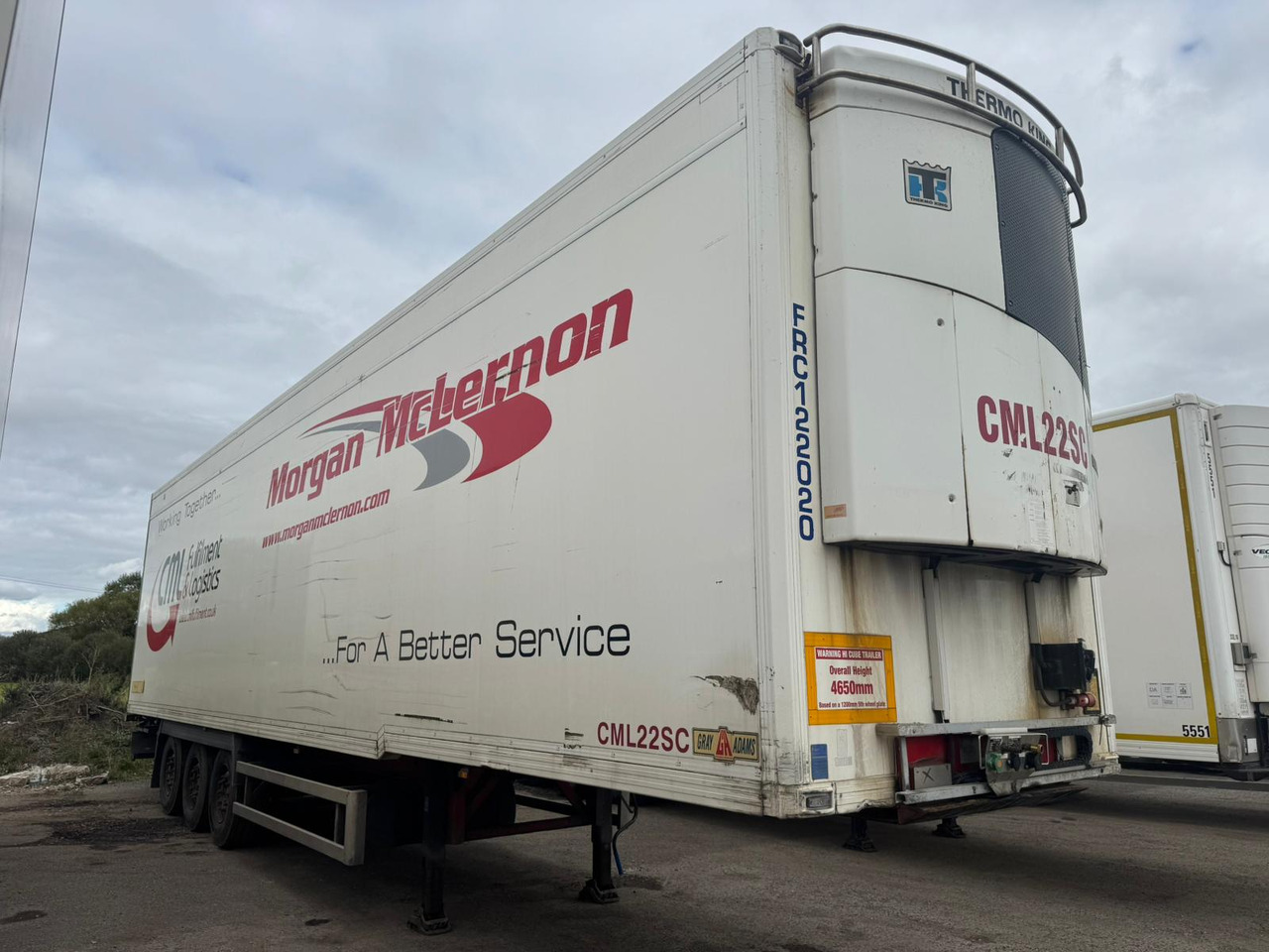 Gray and Adams 2014 SLXe 300 – CML22SC - Refrigerator semi-trailer: picture 2 Gray and Adams 2014 SLXe 300 – CML22SC - Refrigerator semi-trailer: picture 2