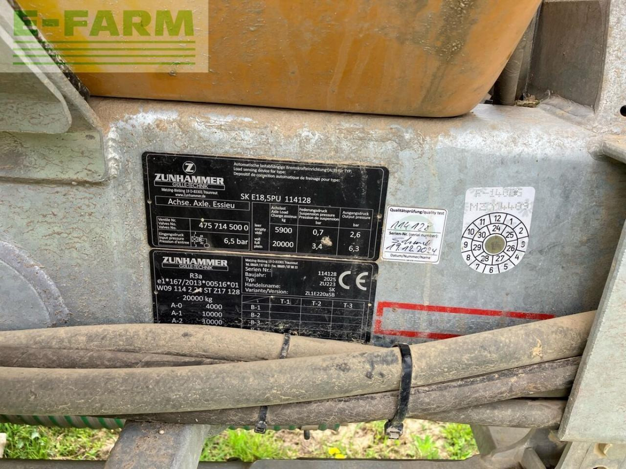 Slurry tanker 18500: picture 19 Slurry tanker 18500: picture 19