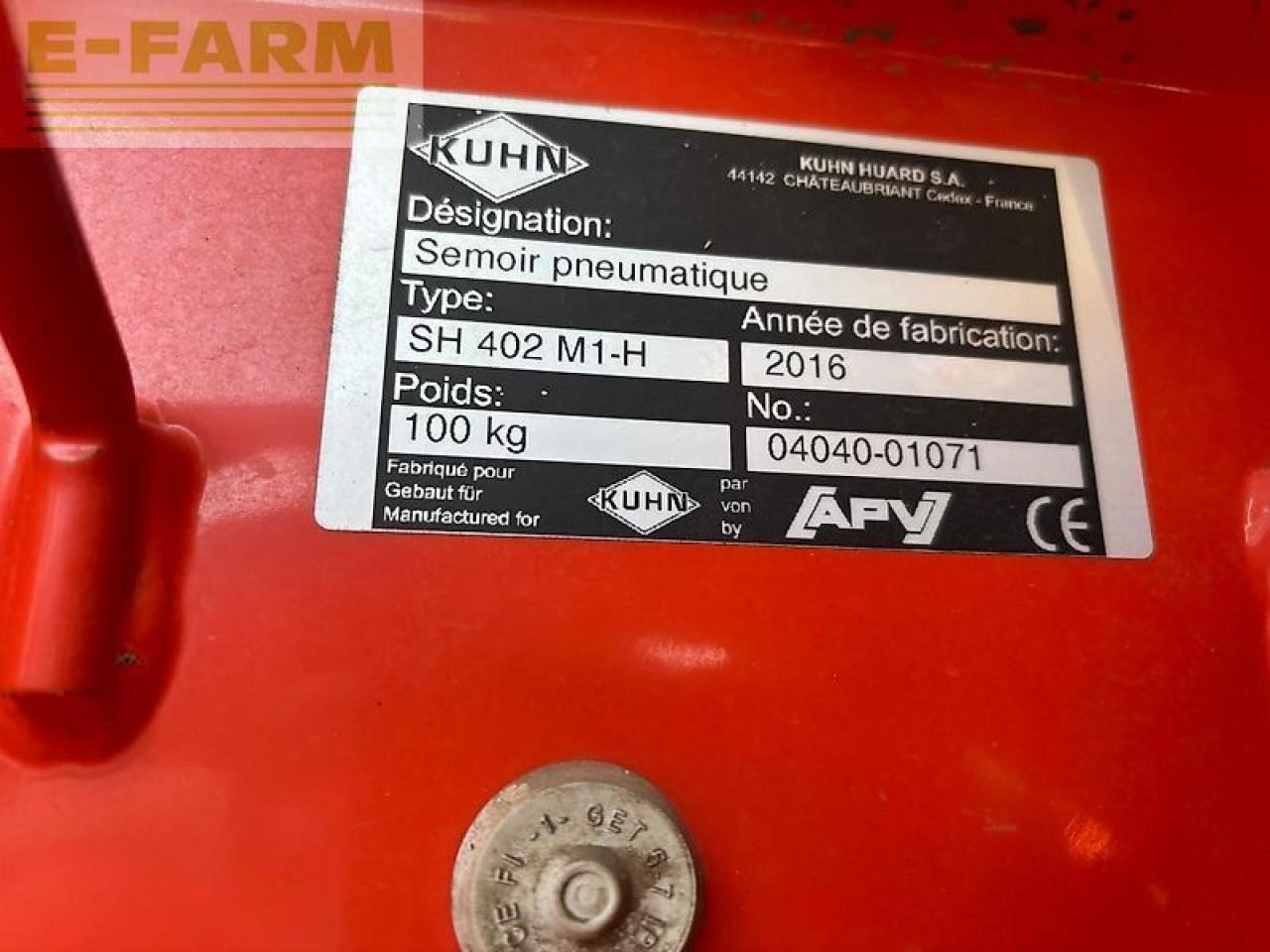 Amazone 6003-2 - Seed drill: picture 4 Amazone 6003-2 - Seed drill: picture 4