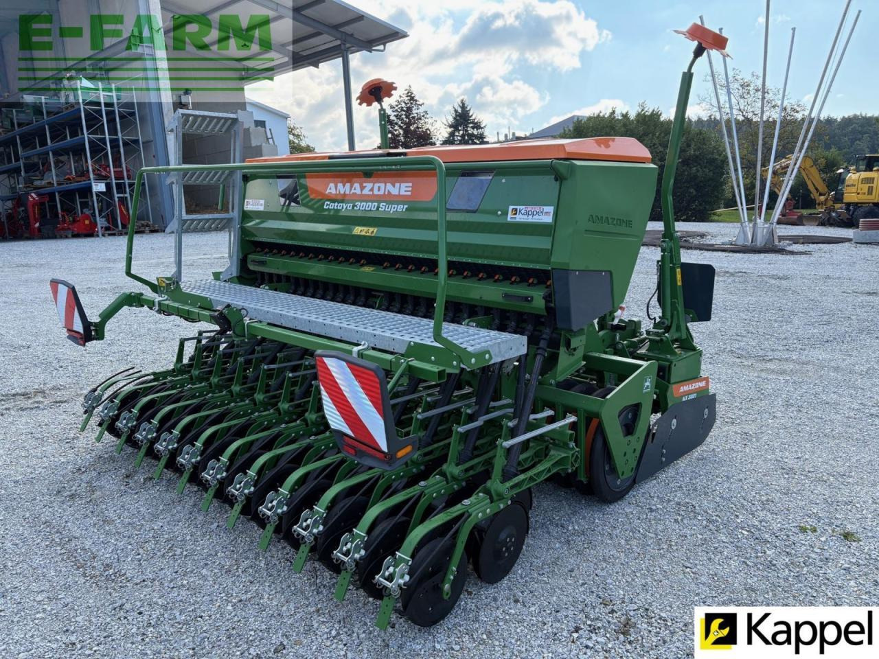 Amazone cataya 3000 super mit kx 3001 kreiselgrubber - Combine seed drill: picture 4 Amazone cataya 3000 super mit kx 3001 kreiselgrubber - Combine seed drill: picture 4