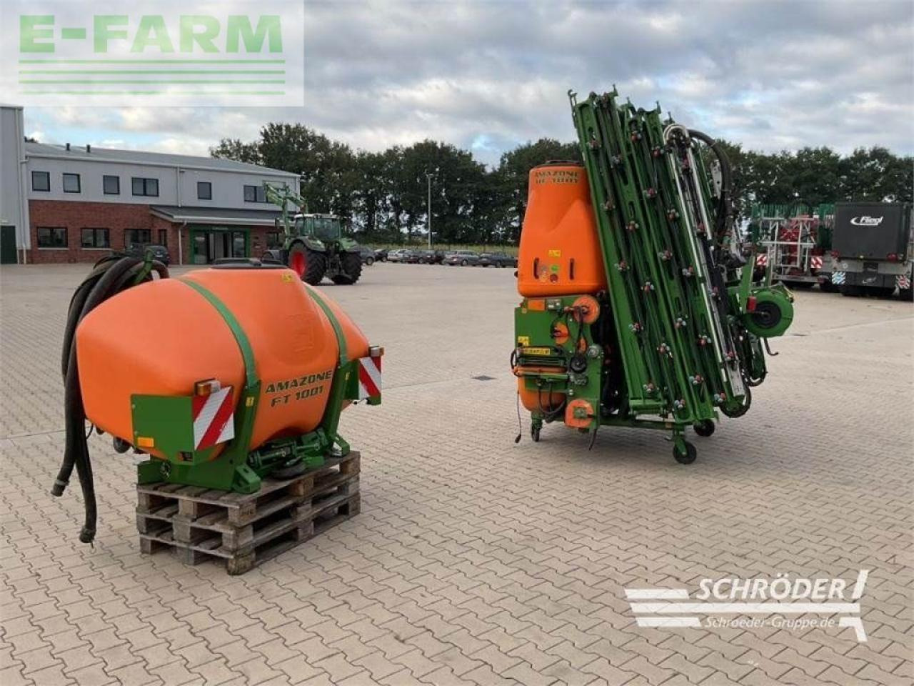 Amazone uf 1801 / ft 1001 - Trailed sprayer: picture 3 Amazone uf 1801 / ft 1001 - Trailed sprayer: picture 3