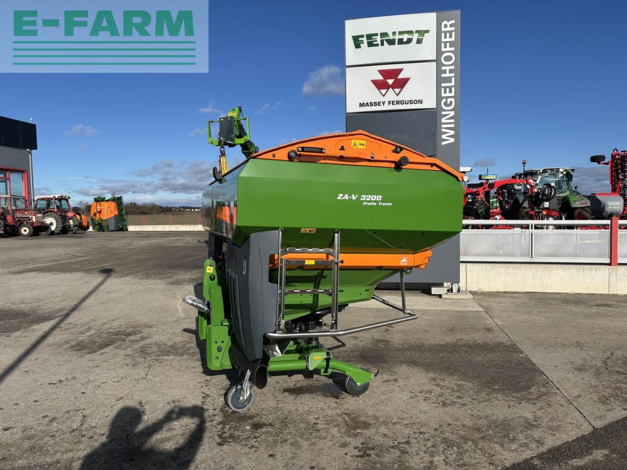 Amazone za-v 3200 profis tronic - Fertilizer spreader: picture 4 Amazone za-v 3200 profis tronic - Fertilizer spreader: picture 4