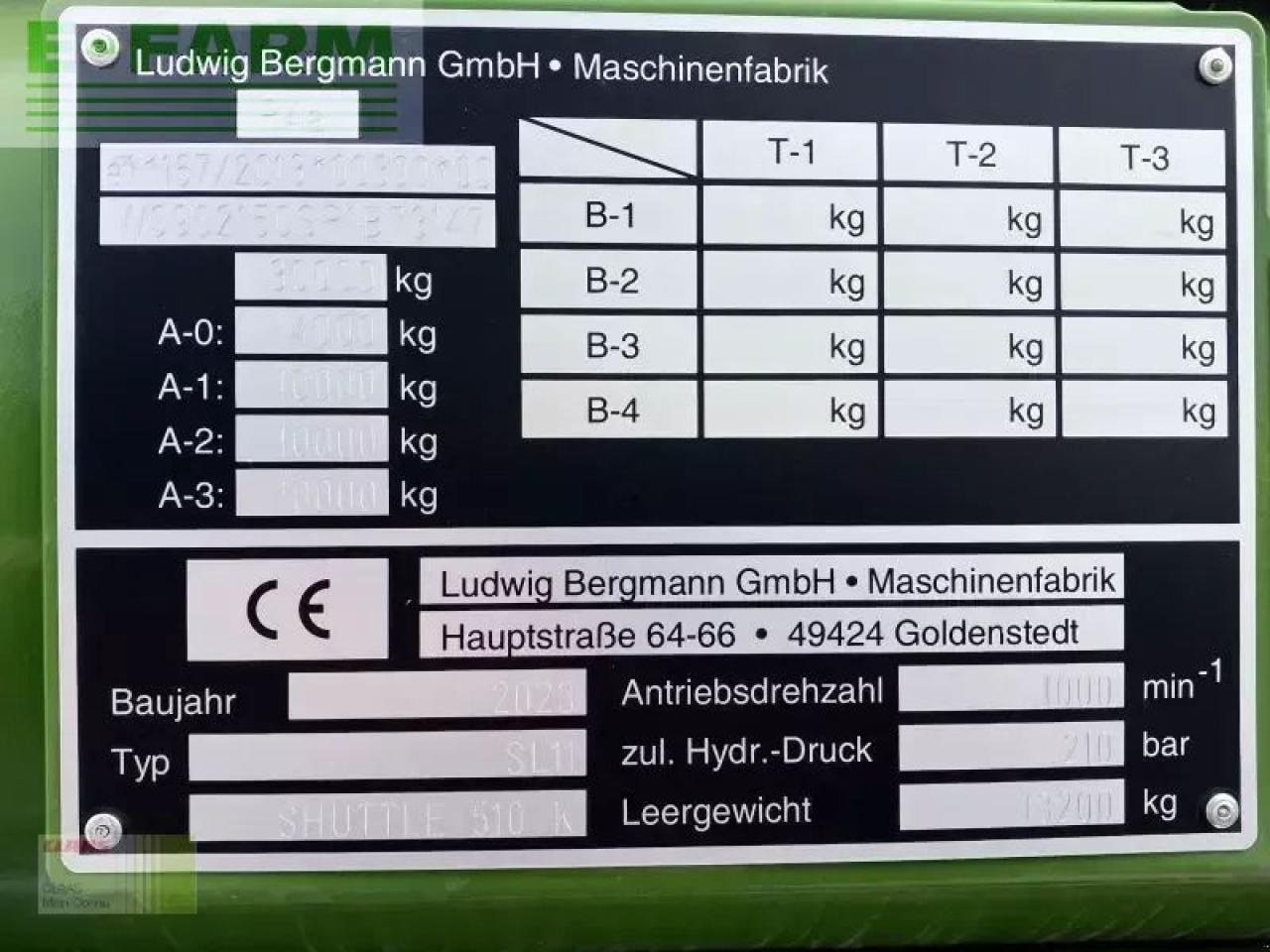 Self-loading wagon Bergmann shuttle 510 k: picture 27 Self-loading wagon Bergmann shuttle 510 k: picture 27