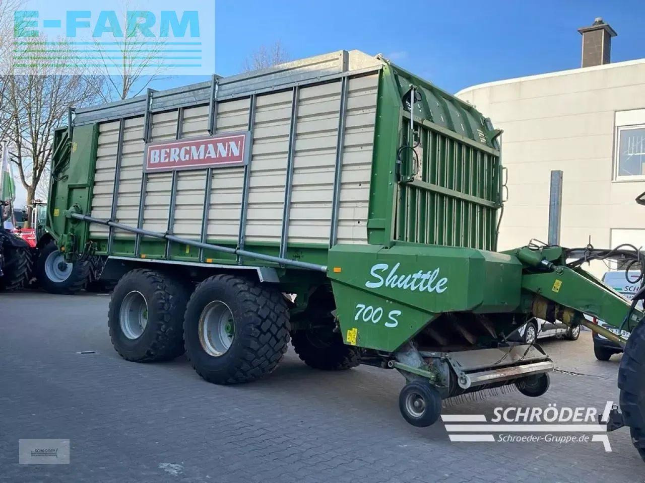 Bergmann shuttle 700 s - Self-loading wagon: picture 1 Bergmann shuttle 700 s - Self-loading wagon: picture 1