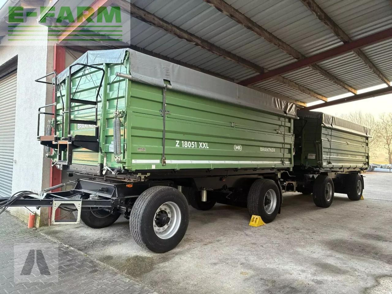 Brantner z 18051 xxl - Farm tipping trailer/ Dumper: picture 1 Brantner z 18051 xxl - Farm tipping trailer/ Dumper: picture 1