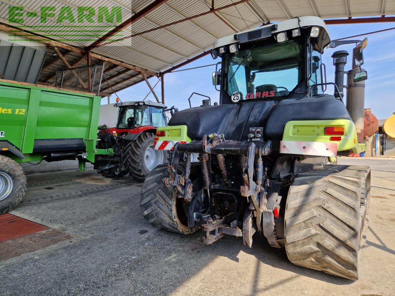 CLAAS Cat Challenger 75E - Farm tractor: picture 2 CLAAS Cat Challenger 75E - Farm tractor: picture 2