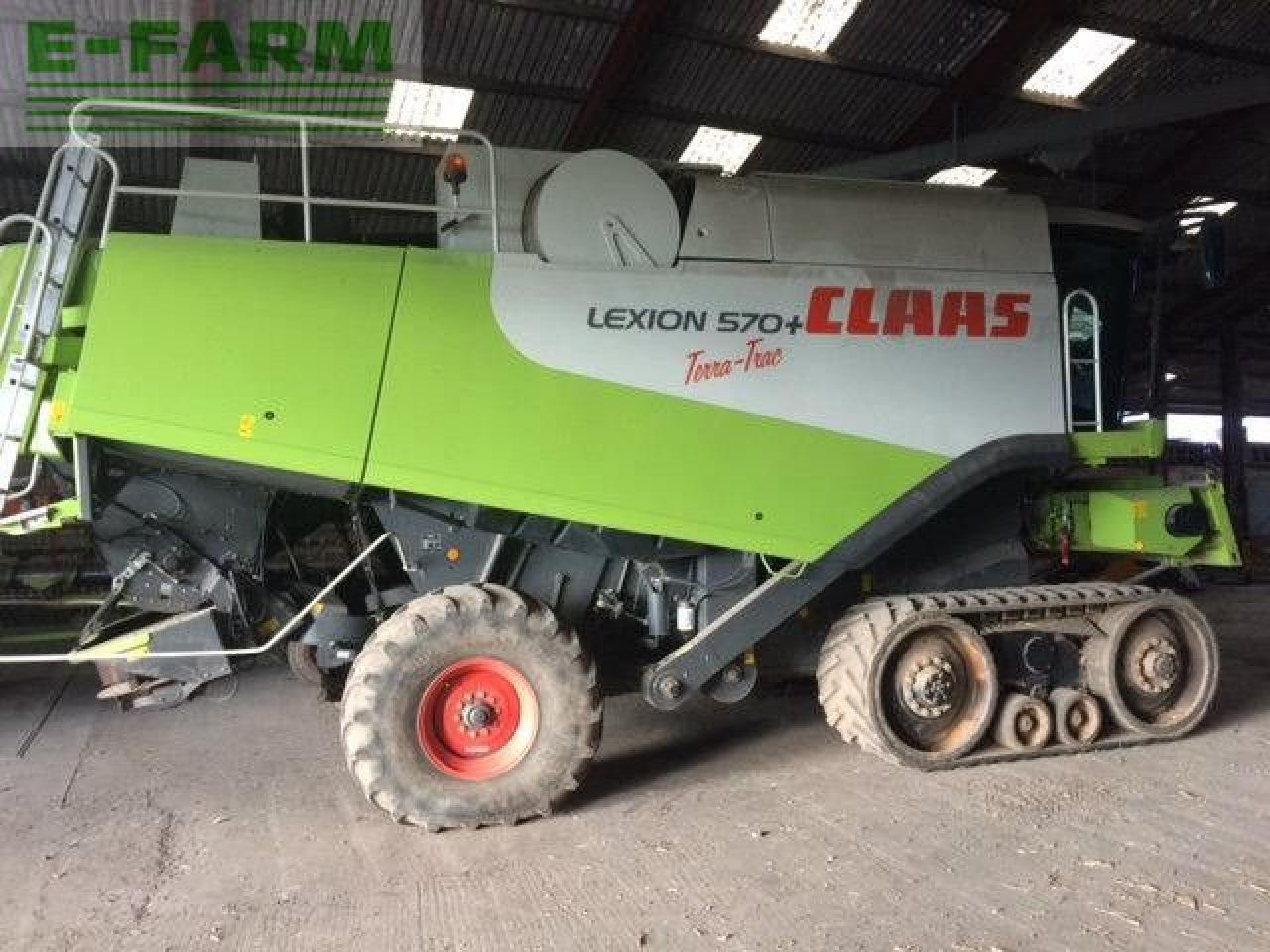 CLAAS LEXION 570 TT - Combine harvester: picture 2 CLAAS LEXION 570 TT - Combine harvester: picture 2