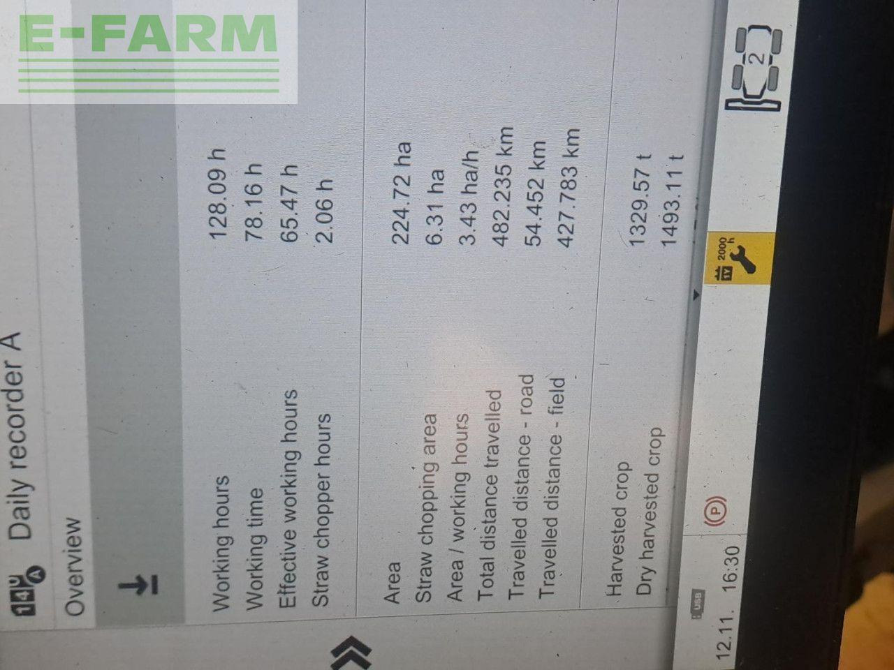Combine harvester CLAAS LEXION 6800TT: picture 6