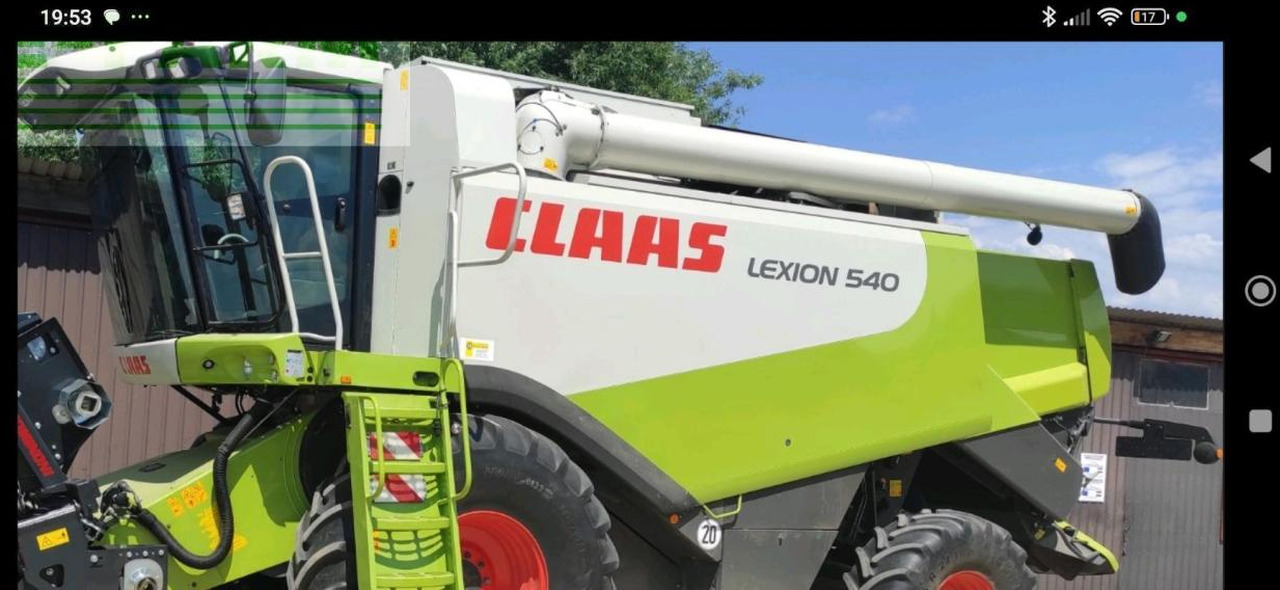 CLAAS Lexion 540 - Combine harvester: picture 1 CLAAS Lexion 540 - Combine harvester: picture 1