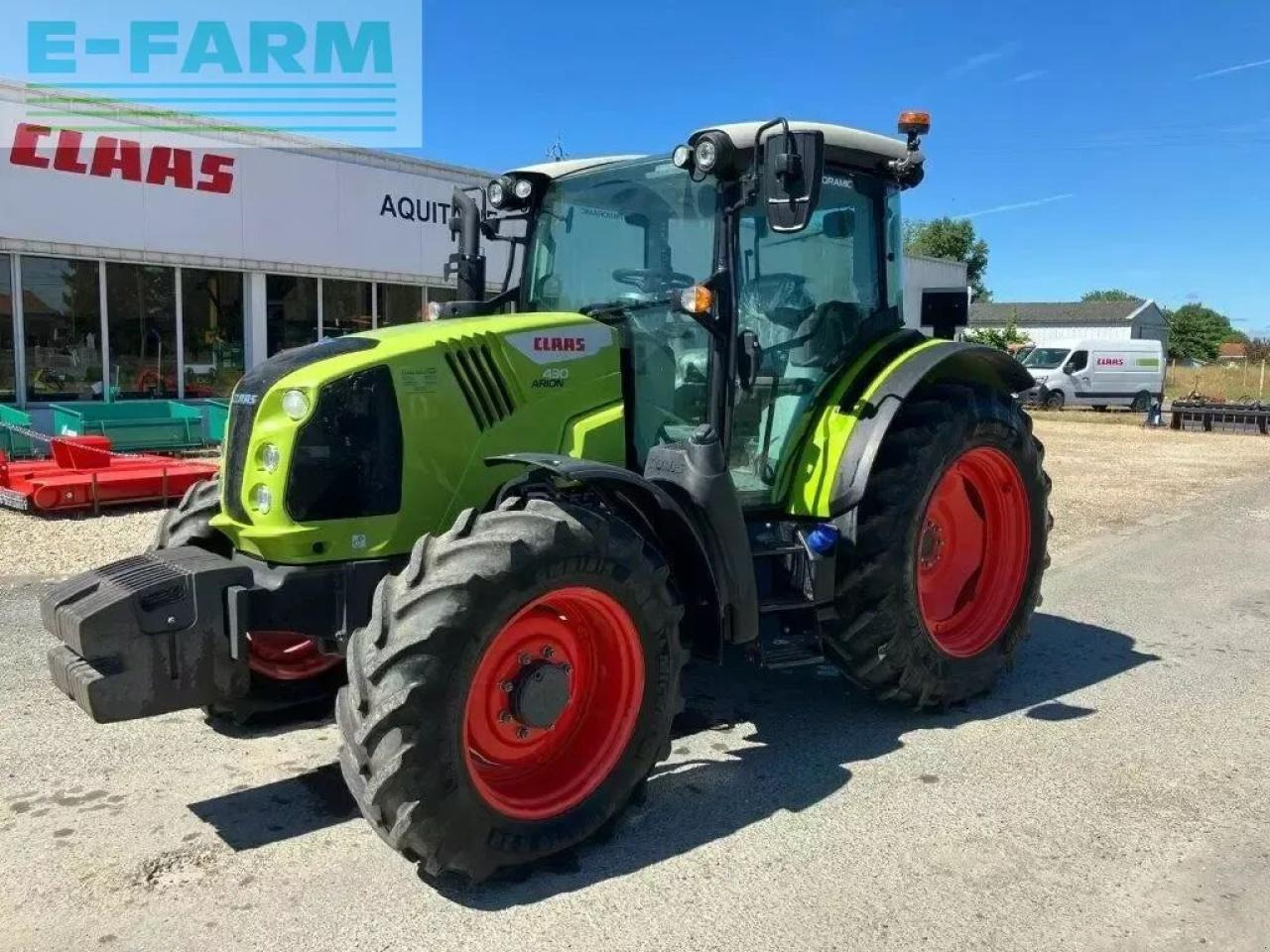 CLAAS arion 430 panoramic - Farm tractor: picture 1 CLAAS arion 430 panoramic - Farm tractor: picture 1