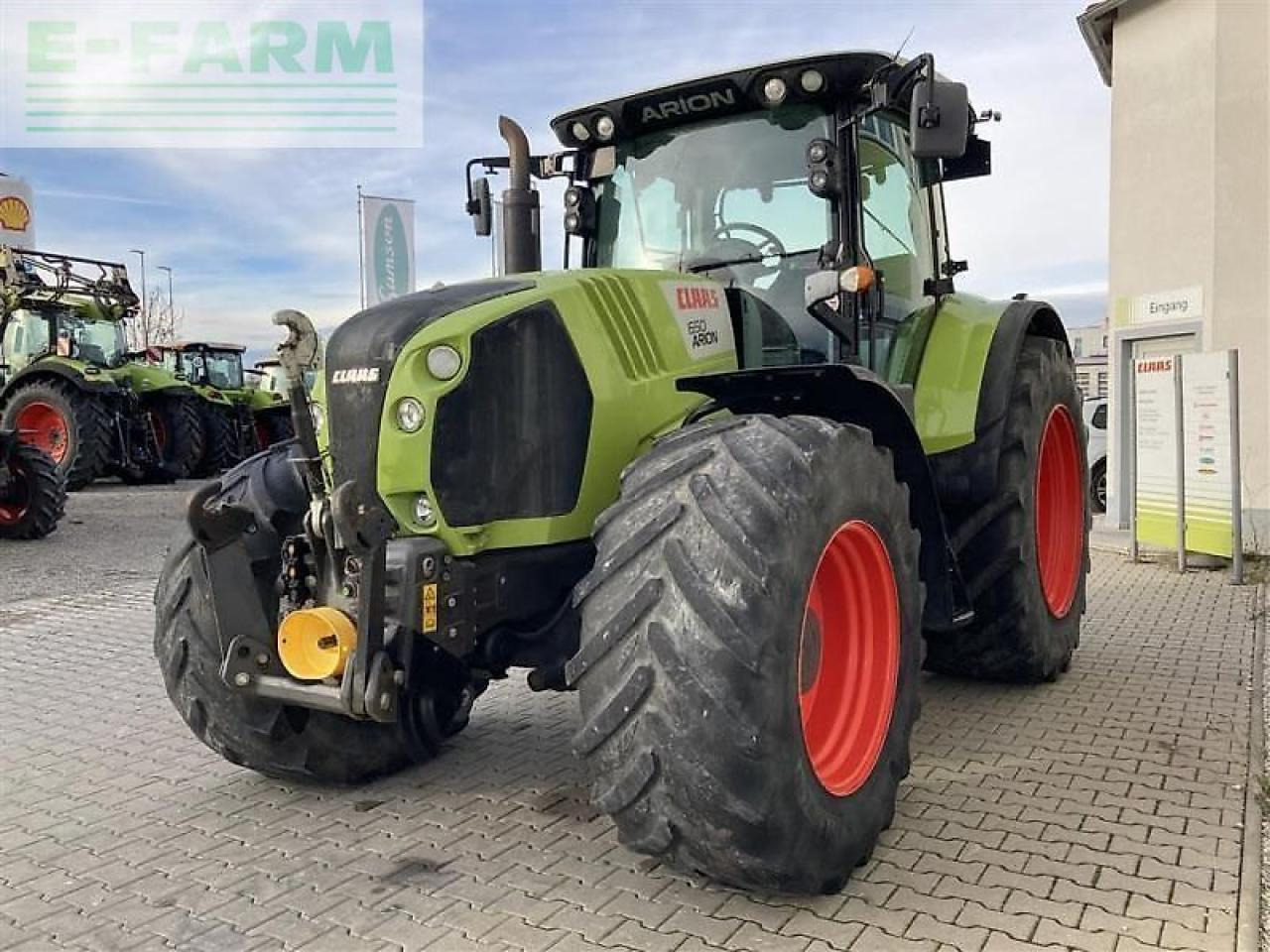 CLAAS arion 650 cmatic cebis CMATIC CEBIS - Farm tractor: picture 2 CLAAS arion 650 cmatic cebis CMATIC CEBIS - Farm tractor: picture 2