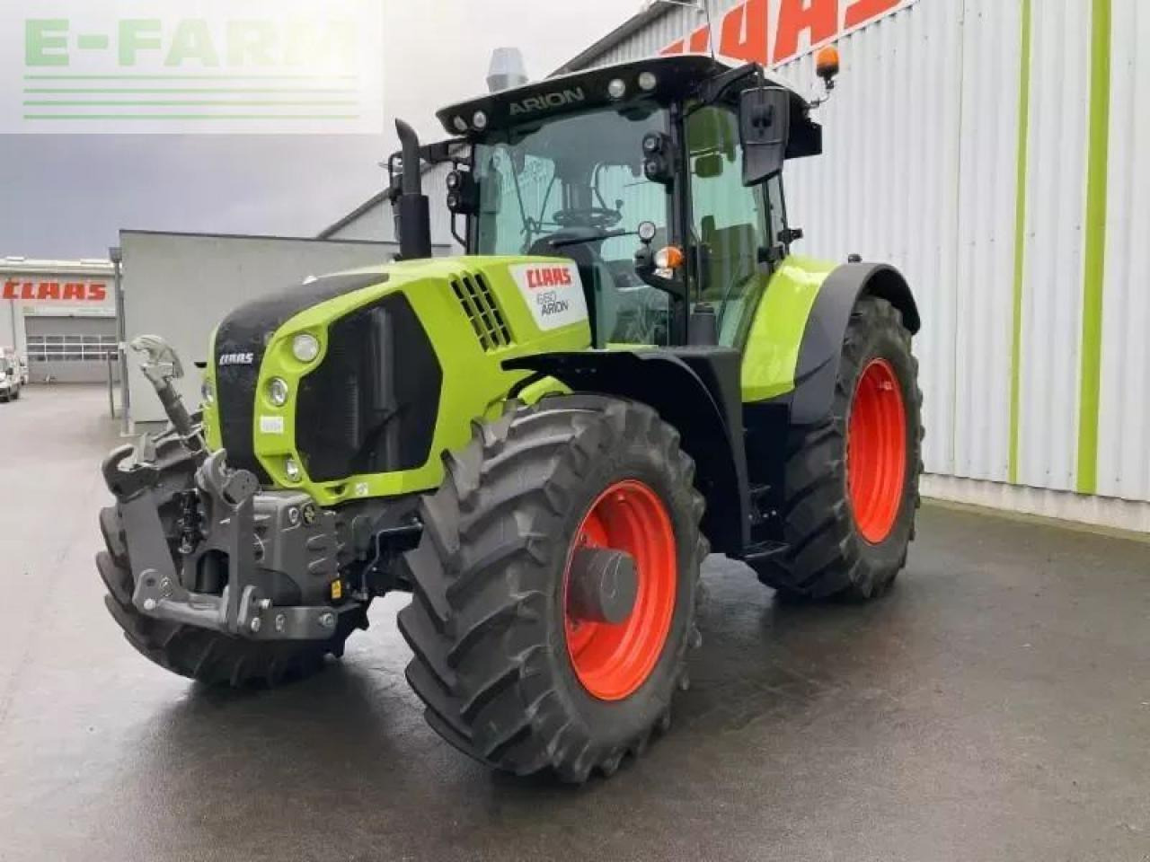 CLAAS arion 660 cmatic cis+ CMATIC CIS+ - Farm tractor: picture 1 CLAAS arion 660 cmatic cis+ CMATIC CIS+ - Farm tractor: picture 1
