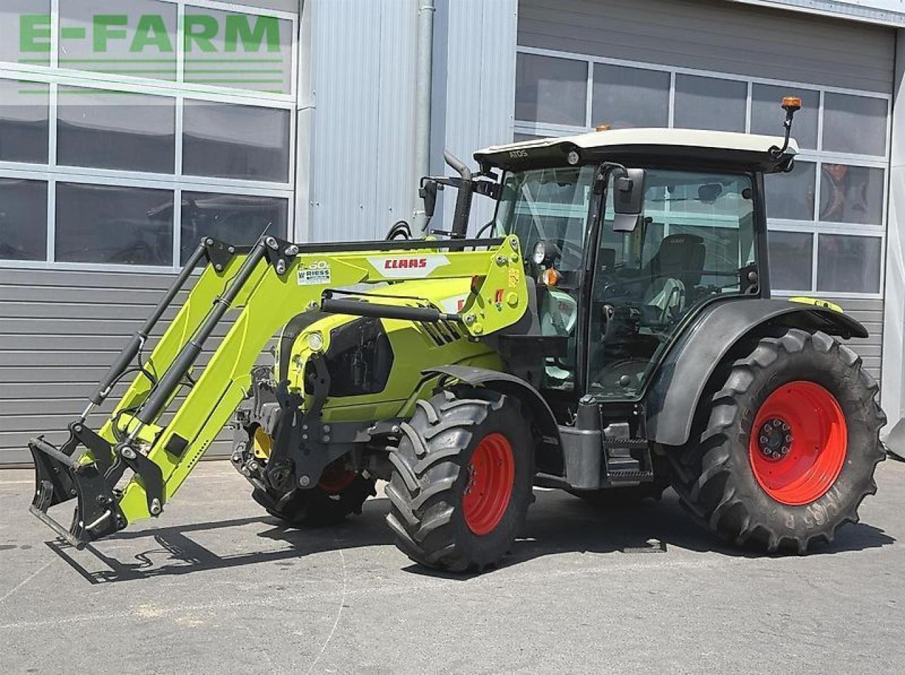 CLAAS atos 220 c + fl 60e sauter fhz - Farm tractor: picture 1 CLAAS atos 220 c + fl 60e sauter fhz - Farm tractor: picture 1