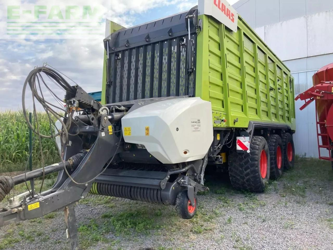 CLAAS autochargeuse cargos 9600 - Self-loading wagon: picture 1 CLAAS autochargeuse cargos 9600 - Self-loading wagon: picture 1